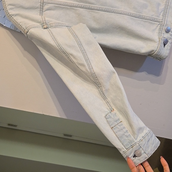 Acne Studios Blå Konst Japaness Denim Cotton Modell Jacket NWOT - Picture 9 of 14